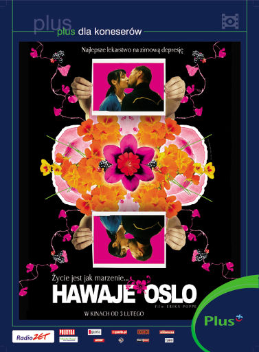 Polski plakat filmu 'Hawaje, Oslo'