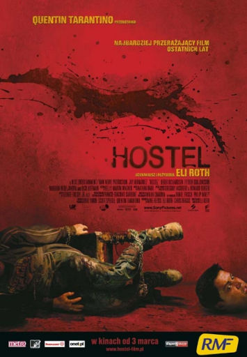 Polski plakat filmu 'Hostel'