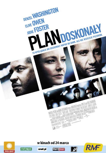 Polski plakat filmu 'Plan Doskonały'