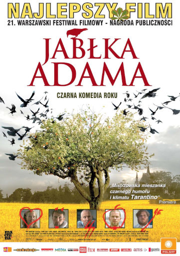 Polski plakat filmu 'Jabłka Adama'