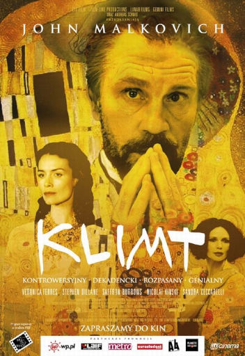 Polski plakat filmu 'Klimt'