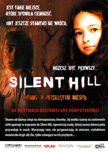 Tył ulotki filmu 'Silent Hill'