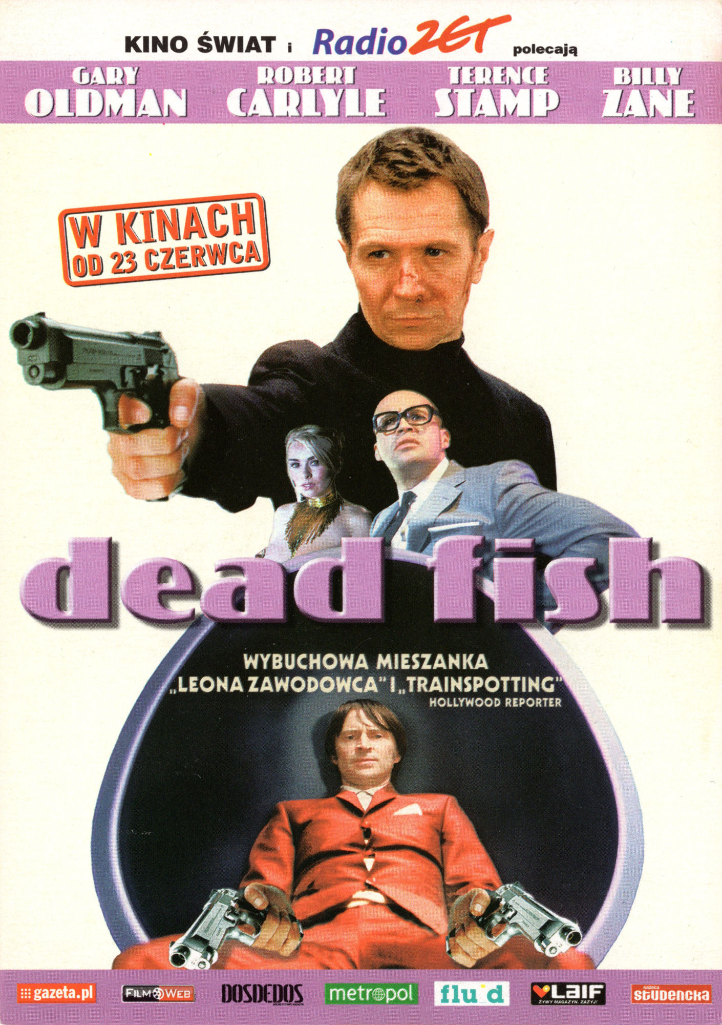 Polski plakat filmu 'Dead Fish'