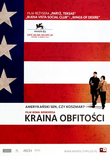 Przód ulotki filmu 'Kraina Obfitości'