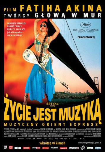 Polski plakat filmu 'Życie Jest Muzyką'