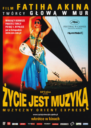 Przód ulotki filmu 'Życie Jest Muzyką'