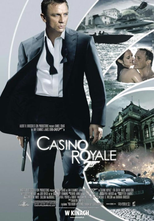 Polski plakat filmu 'Casino Royale'