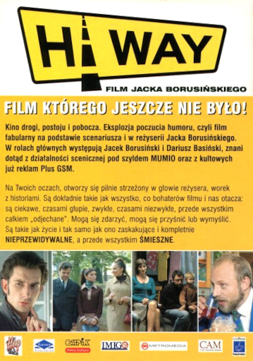 Tył ulotki filmu 'Hi Way'