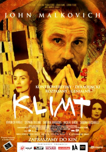 Przód ulotki filmu 'Klimt'