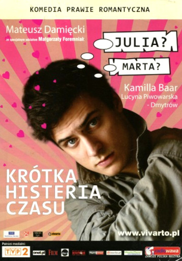 Przód ulotki filmu 'Krótka Histeria Czasu'