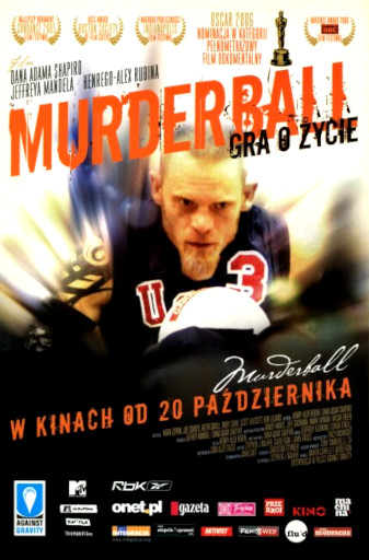 Przód ulotki filmu 'Murderball - Gra O Życie'