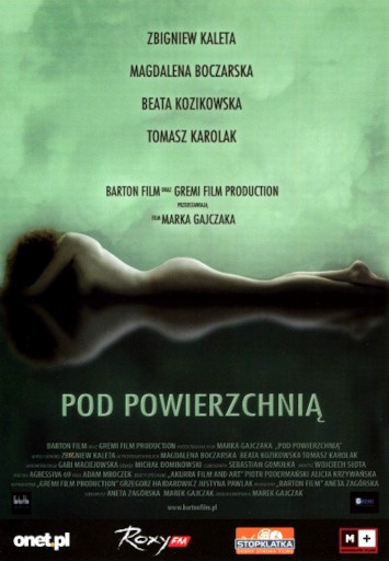 Przód ulotki filmu 'Pod Powierzchnią'