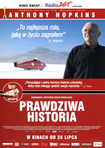 Przód ulotki filmu 'Prawdziwa Historia'