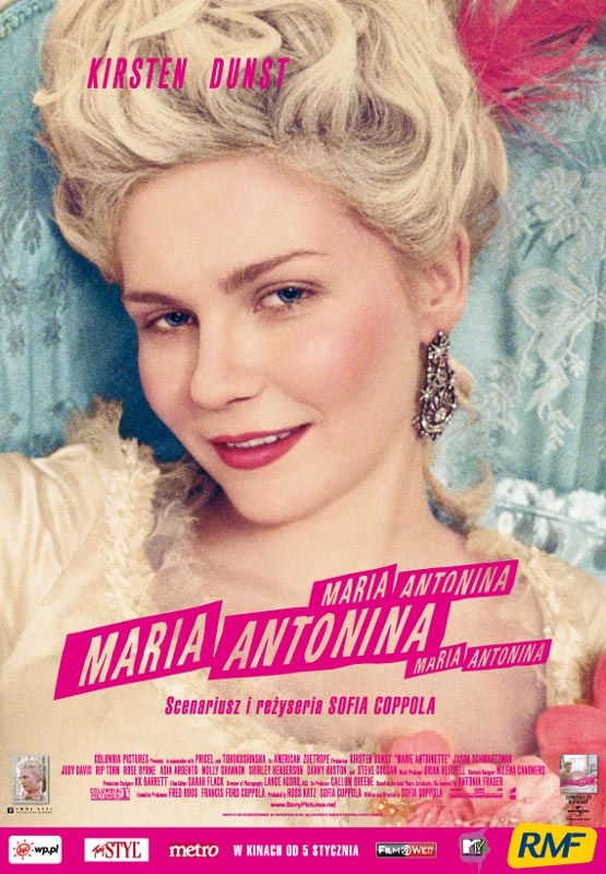 Polski plakat filmu 'Maria Antonina'