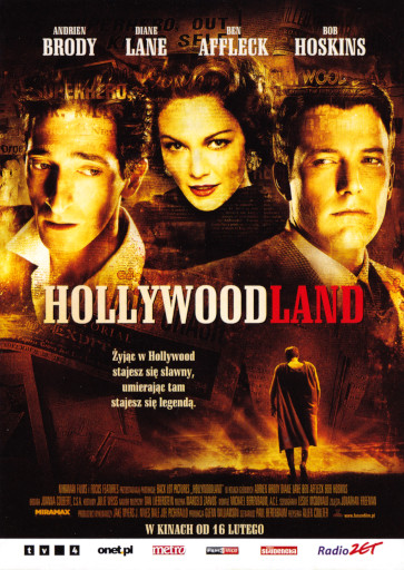 Przód ulotki filmu 'Hollywoodland'