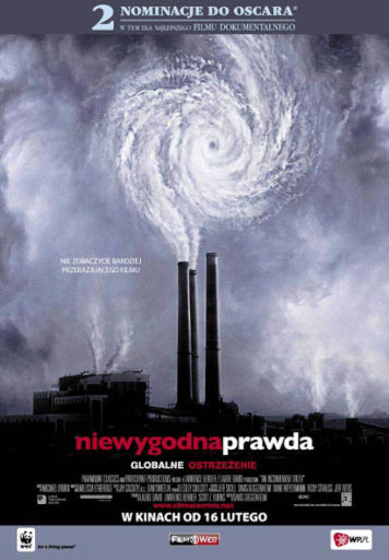 Polski plakat filmu 'Niewygodna Prawda'