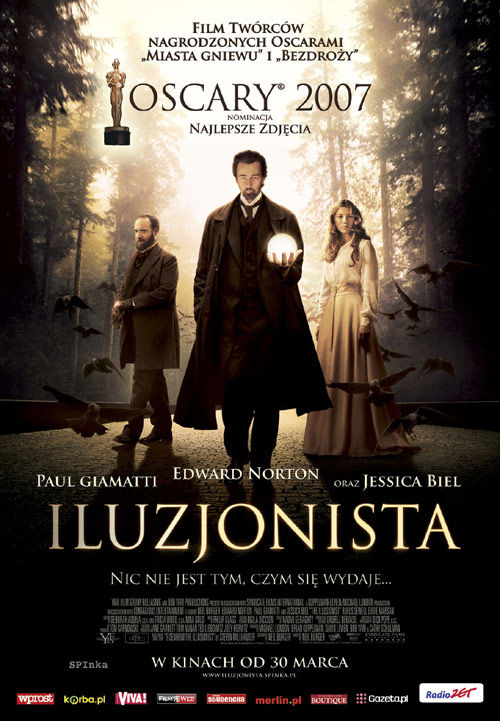 Polski plakat filmu 'Iluzjonista'