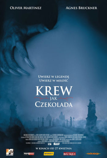 Polski plakat filmu 'Krew Jak Czekolada'