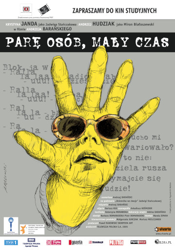 Polski plakat filmu 'Parę Osób, Mały Czas'