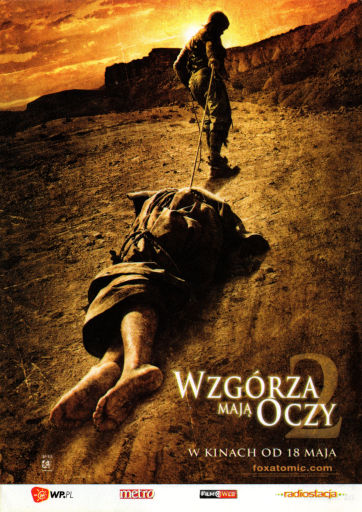 Przód ulotki filmu 'Wzgórza Mają Oczy 2'