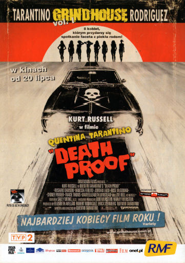 Przód ulotki filmu 'Grindhouse Vol. 1. Death Proof'