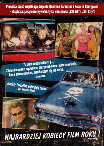 Tył ulotki filmu 'Grindhouse Vol. 1. Death Proof'