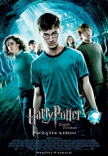 Polski plakat filmu 'Harry Potter i Zakon Feniksa'