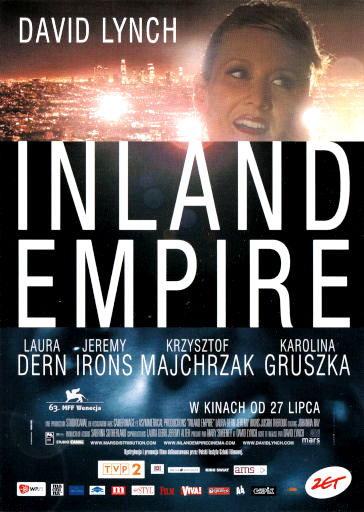 Przód ulotki filmu 'Inland Empire'