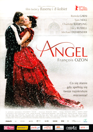 Przód ulotki filmu 'Angel'