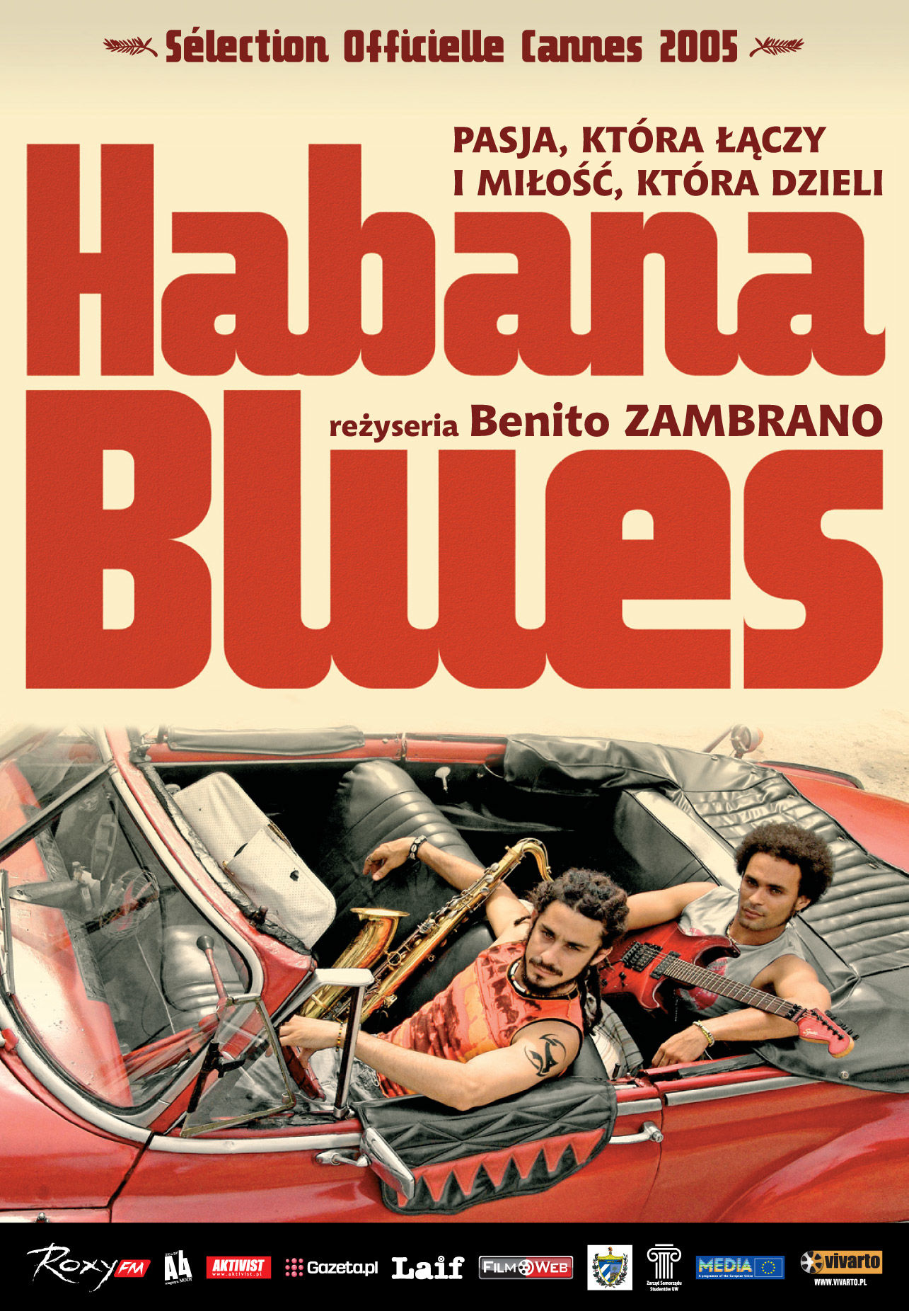 Polski plakat filmu 'Habana Blues'