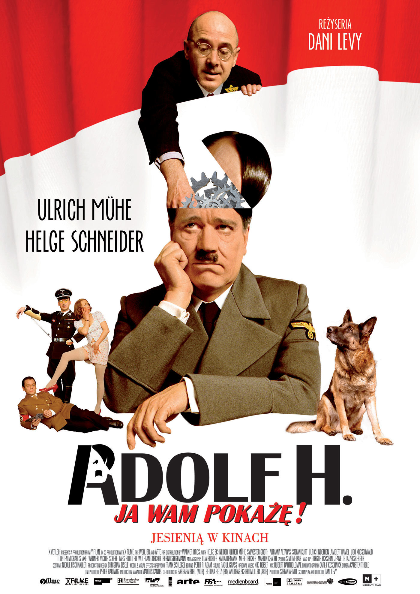 Polski plakat filmu 'Adolf H. - Ja Wam pokażę!'