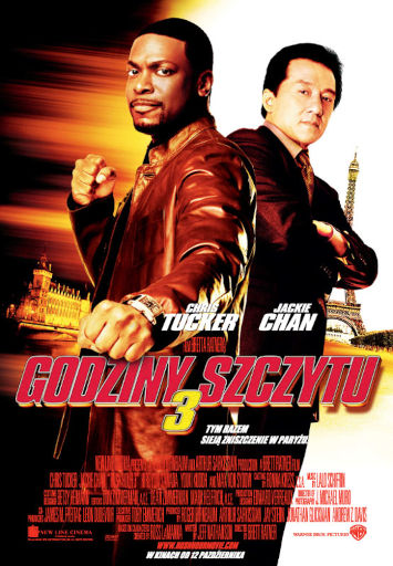 Polski plakat filmu 'Godziny Szczytu 3'