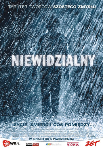 Polski plakat filmu 'Niewidzialny'