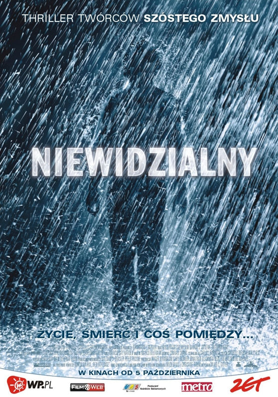 Polski plakat filmu 'Niewidzialny'