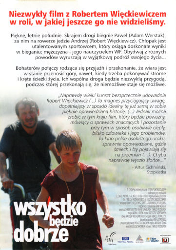 Tył ulotki filmu 'Wszystko Będzie Dobrze'