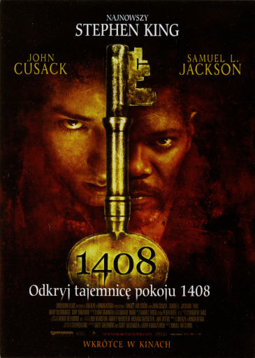 Przód ulotki filmu '1408'