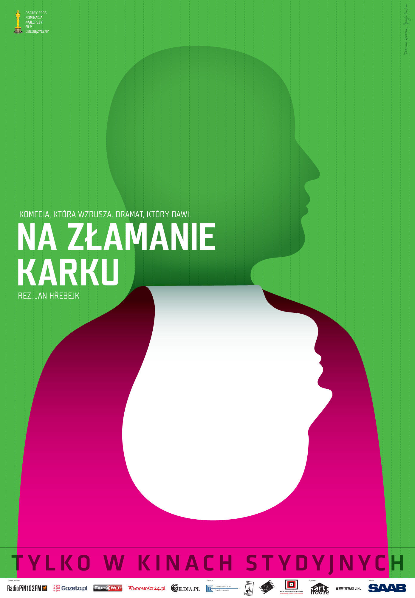 Polski plakat filmu 'Na Złamanie Karku'