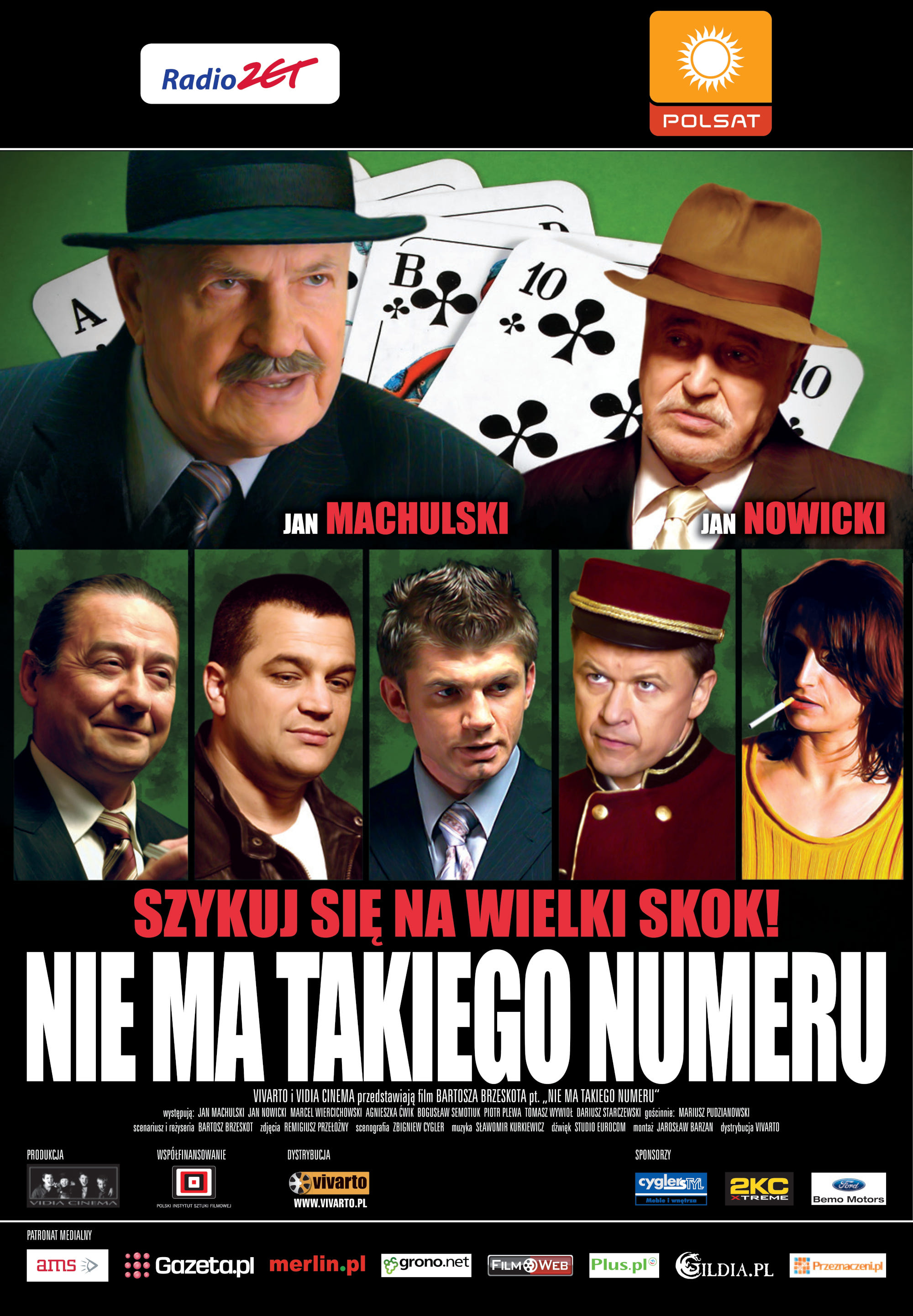 Polski plakat filmu 'Nie Ma Takiego Numeru'