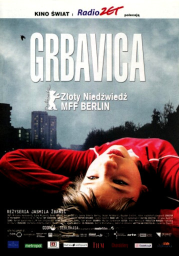 Przód ulotki filmu 'Grbavica'