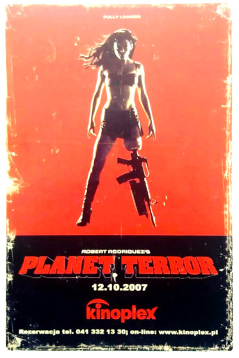 Przód ulotki filmu 'Grindhouse Vol. 2. Planet Terror'