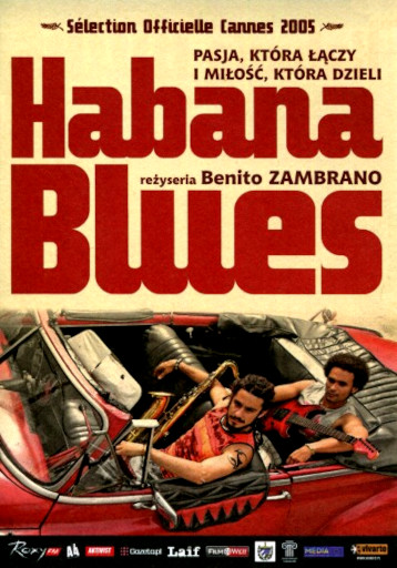 Przód ulotki filmu 'Habana Blues'