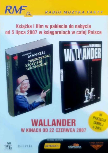 Przód ulotki filmu 'Wallander'