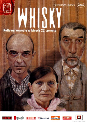 Przód ulotki filmu 'Whisky'