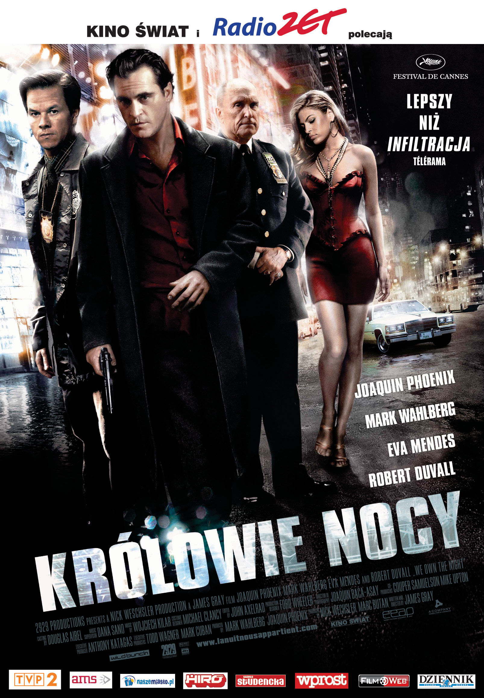 Polski plakat filmu 'Królowie Nocy'