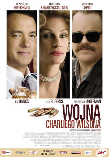 Polski plakat filmu 'Wojna Charliego Wilsona'