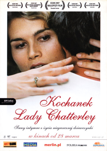 Przód ulotki filmu 'Kochanek Lady Chatterley'