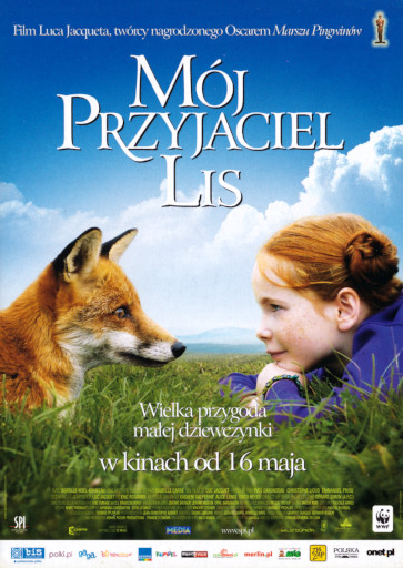 Przód ulotki filmu 'Mój Przyjaciel Lis'