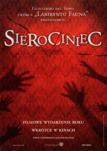 Przód ulotki filmu 'Sierociniec'