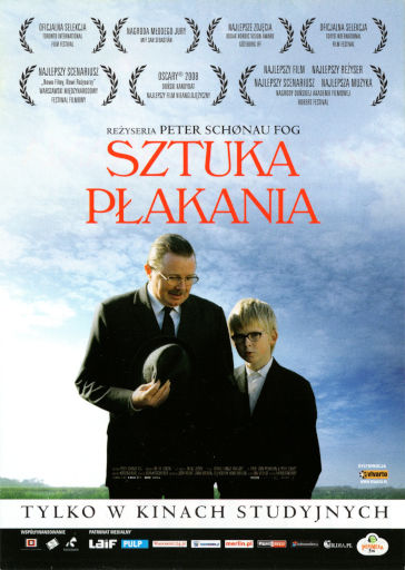 Przód ulotki filmu 'Sztuka Płakania'