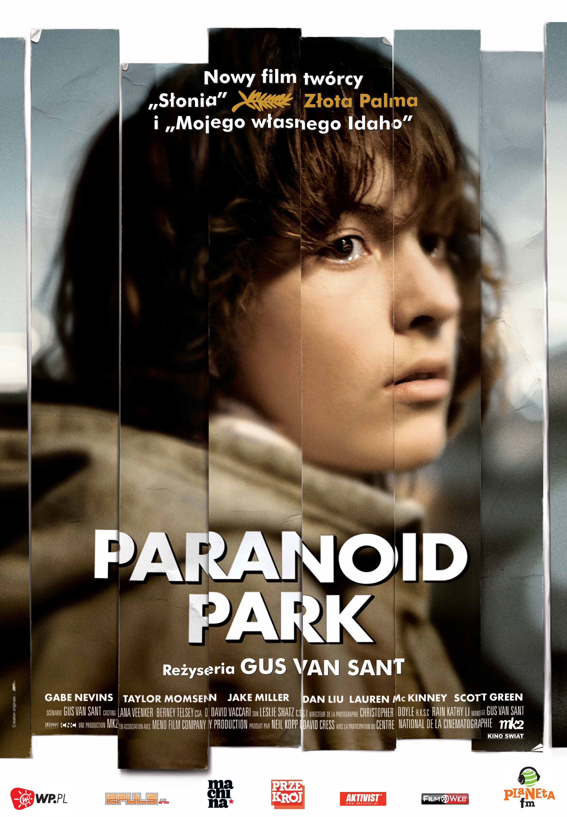 Polski plakat filmu 'Paranoid Park'